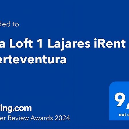Apartamento Lola Loft 1 Lajares Irent Fuerteventura La Oliva Exterior foto
